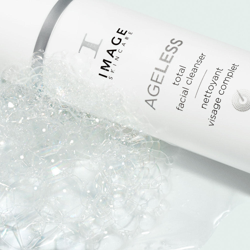 AGELESS Total Facial Cleanser close up