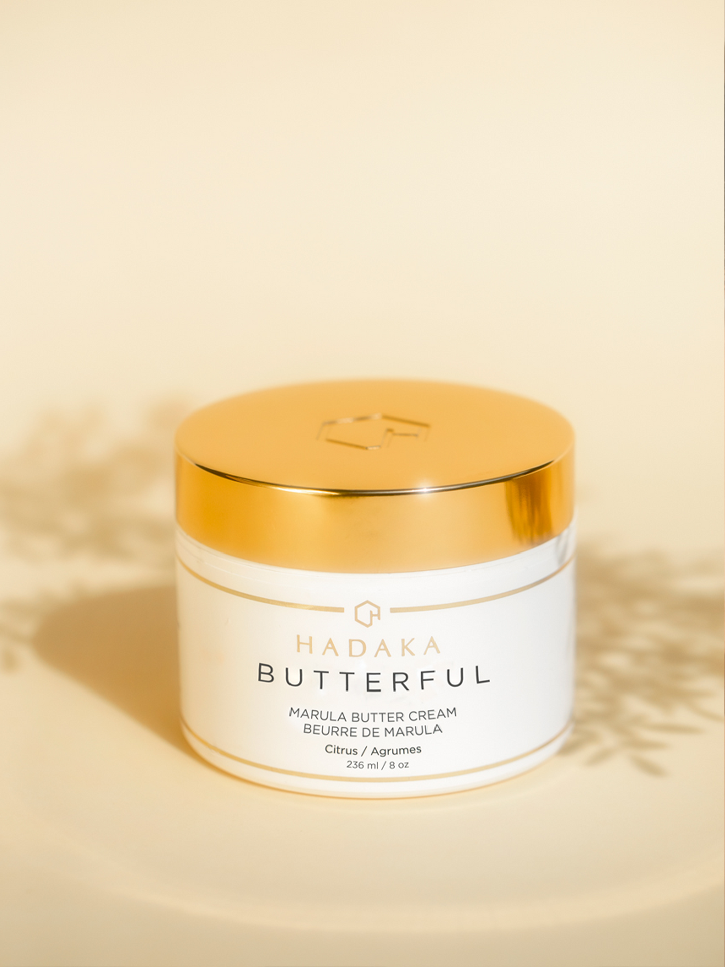 Hadaka Beauty BUTTERFUL Marula Butter Cream - Citrus (8 oz)