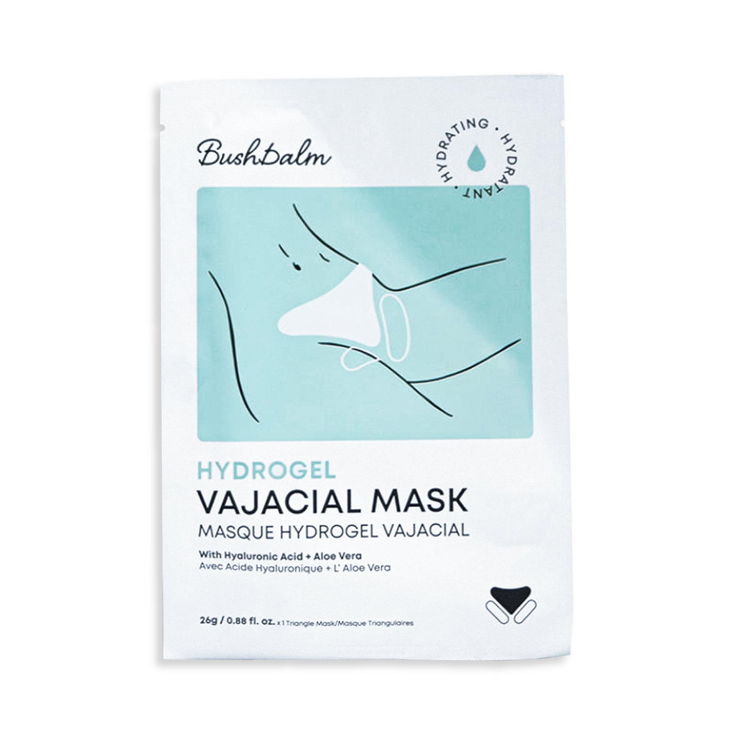 Bushbalm Hydrogel Vajacial Triangle Mask