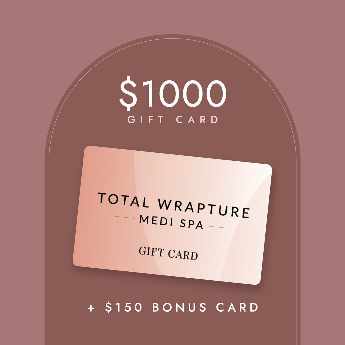 $1000 Gift Card + $150 Bonus Card