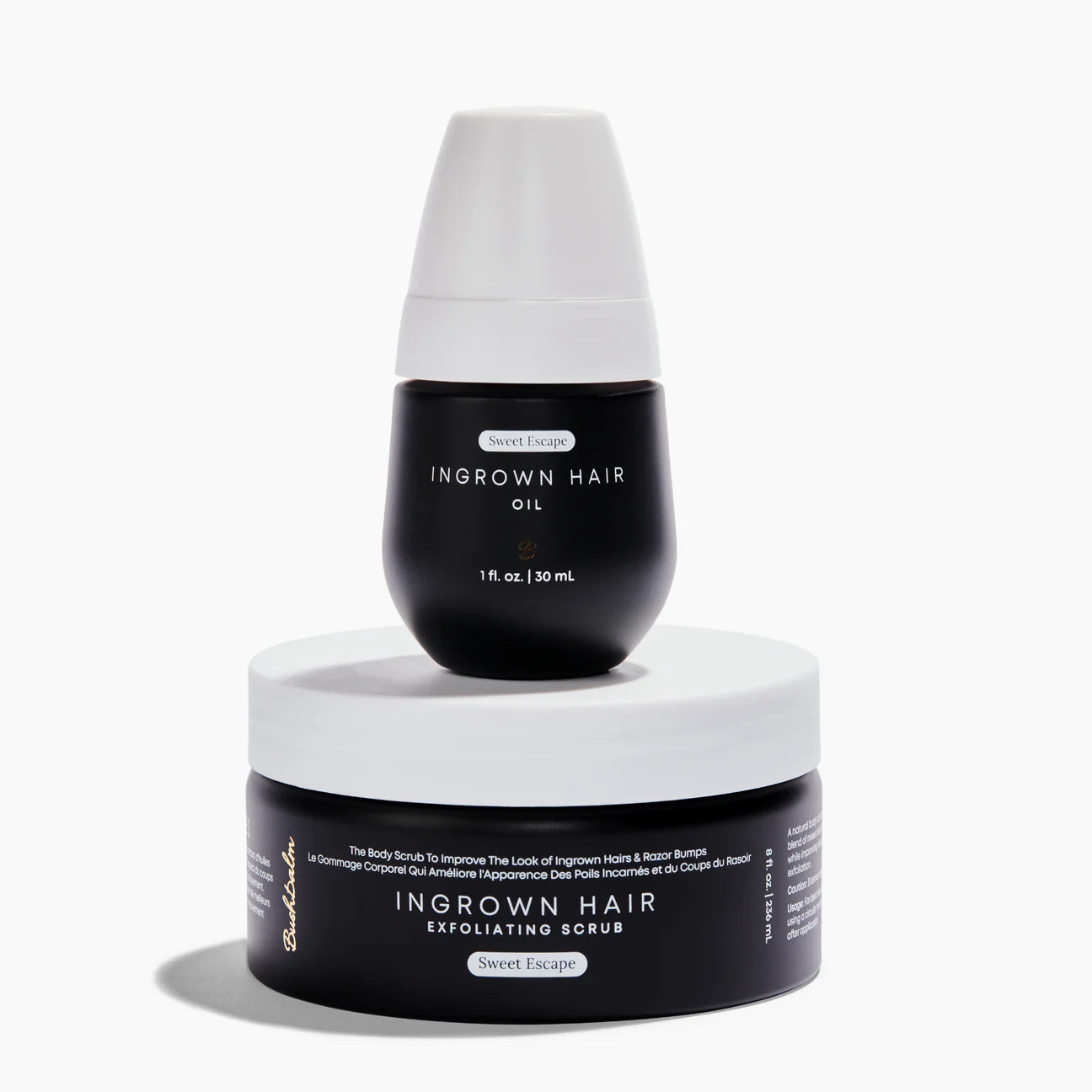 Bushbalm Ingrown Hair 2 Step Routine - Sweet Escape