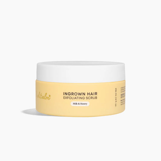 Bushbalm Ingrown Hair Exfoliating Scrub - Milk & Honey