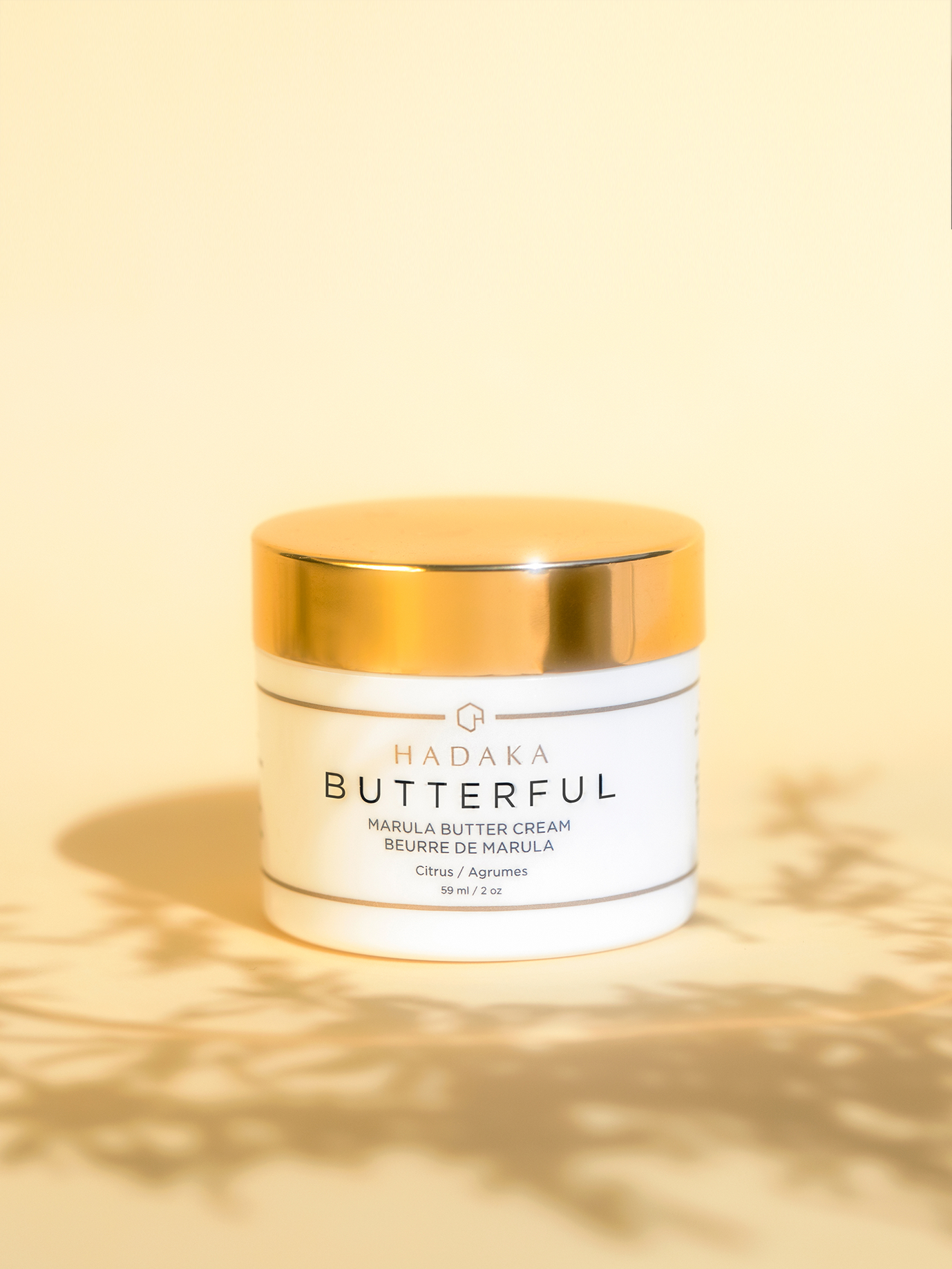Hadaka Beauty BUTTERFUL Marula Butter Cream - Citrus (2 oz)