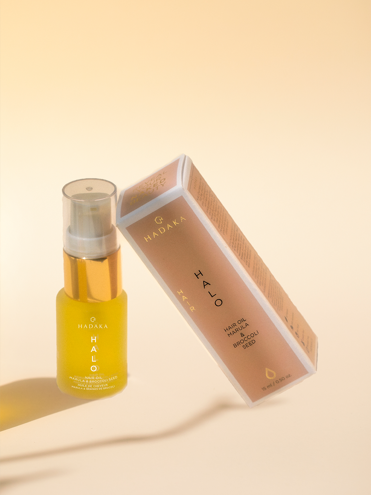 Hadaka Beauty HALO Precious Hair Oil Marula and Broccoli Seed Oil (15 ml)