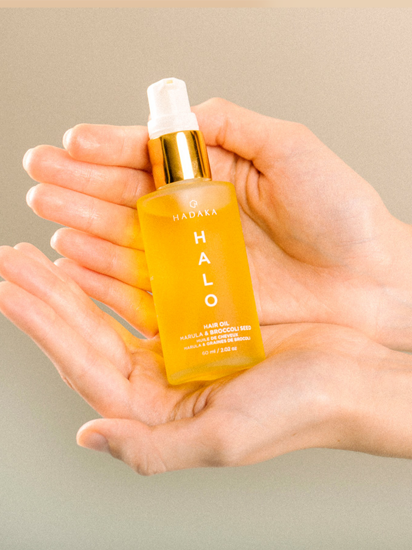 Hadaka Beauty HALO Precious Hair Oil Marula and Broccoli Seed Oil (60 ml)