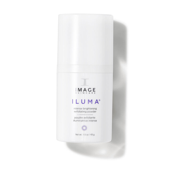 ILUMA Intense Brightening Exfoliating Powder product shots