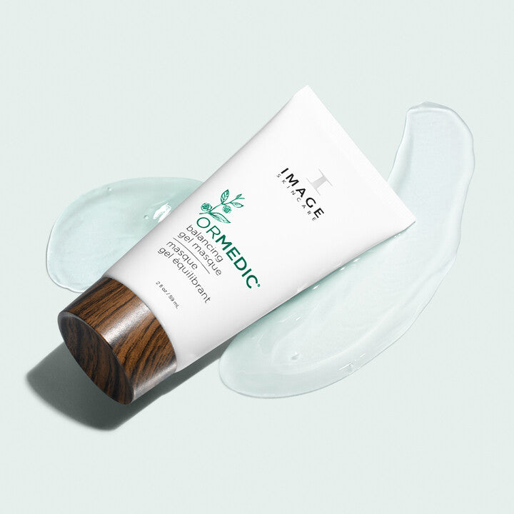 ORMEDIC Balancing Gel Masque product on swatch