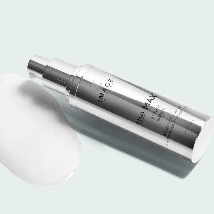 The MAX Serum product laying flat