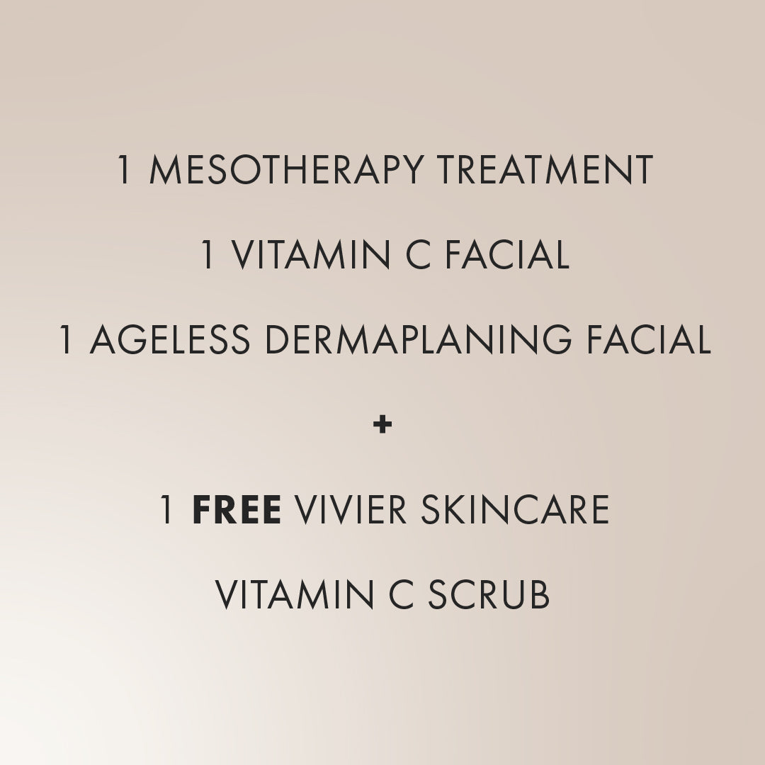 Holiday Facial Glow Package 2 + Free Vitamin C Scrub