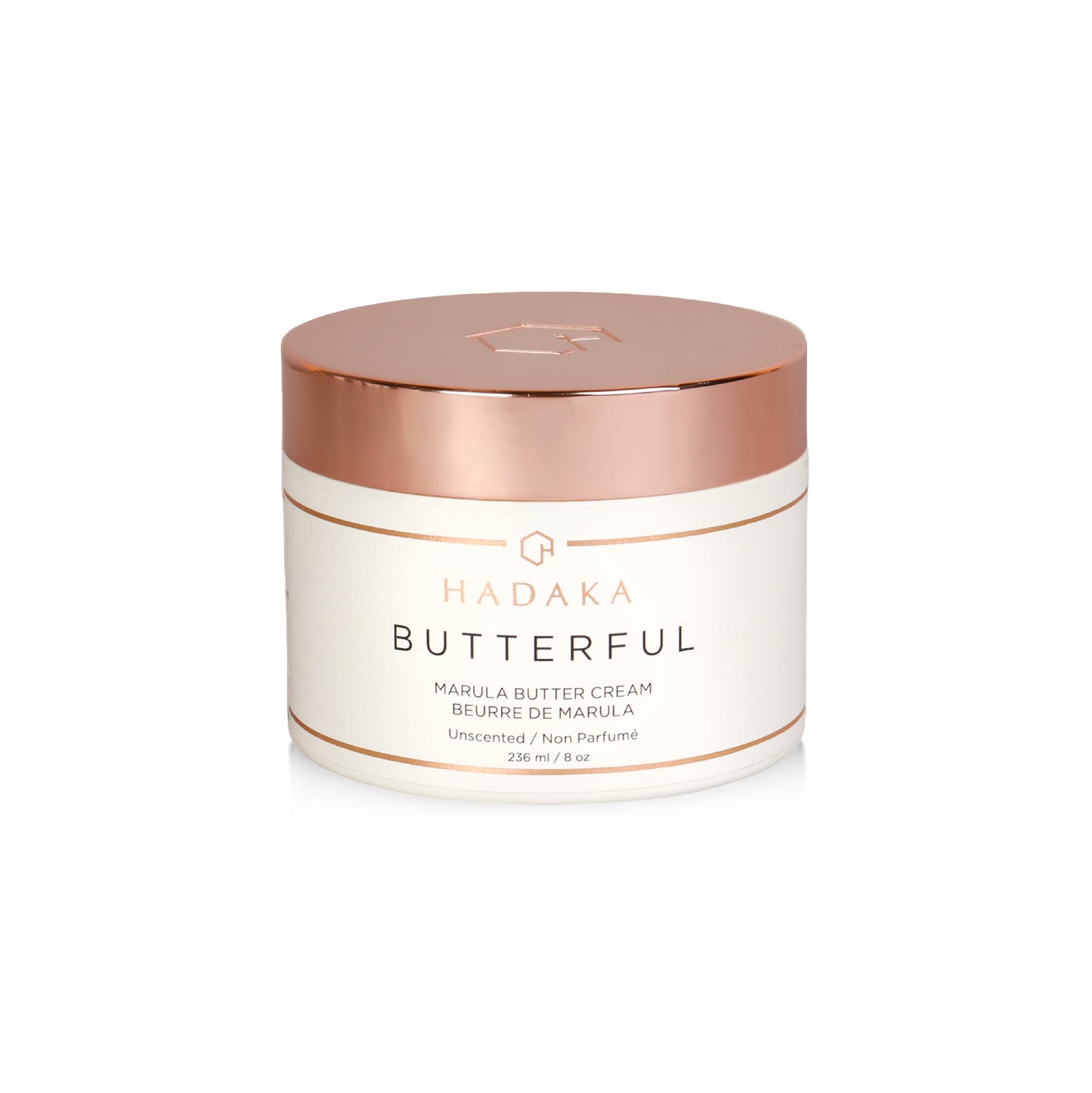 Hadaka Beauty BUTTERFUL Marula Butter Cream - Unscented (8 oz)