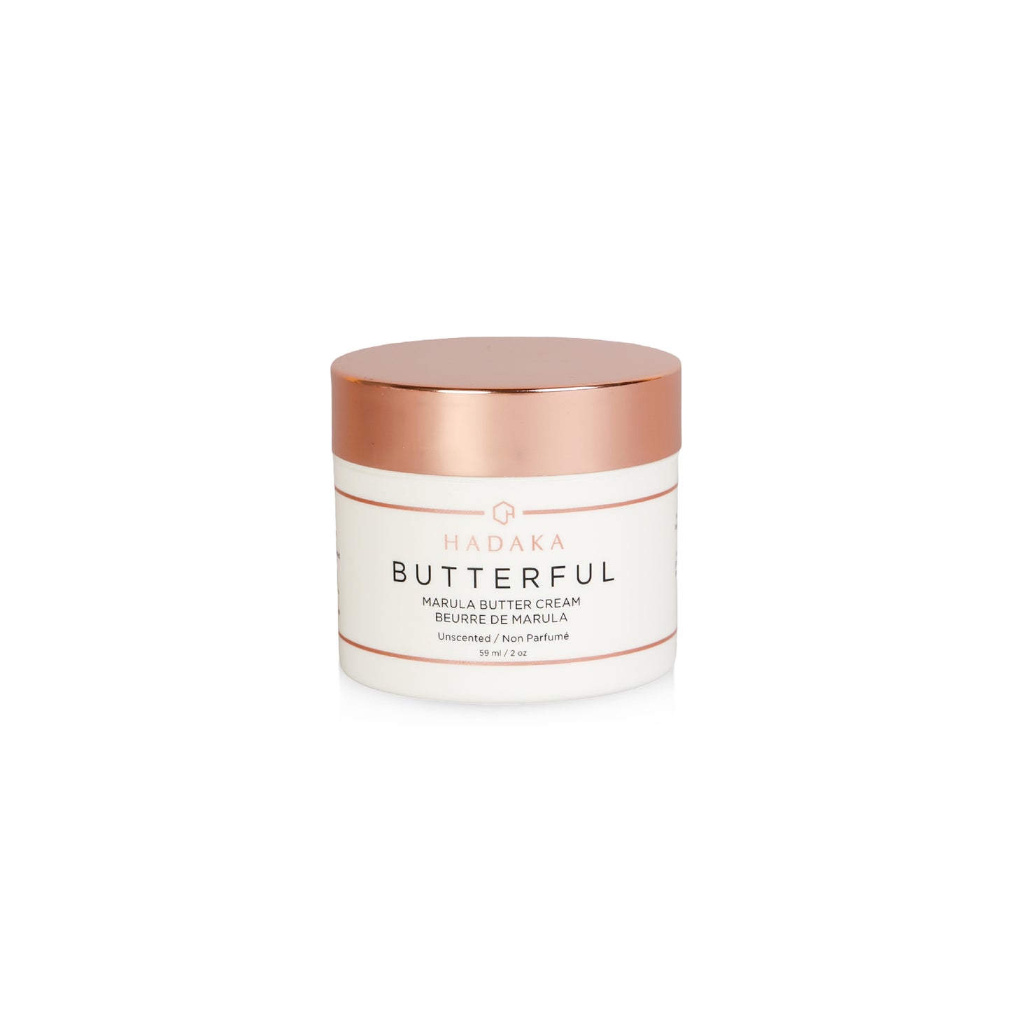 Hadaka Beauty BUTTERFUL Marula Butter Cream - Unscented (2 oz)